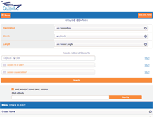 Tablet Screenshot of cruise411.com